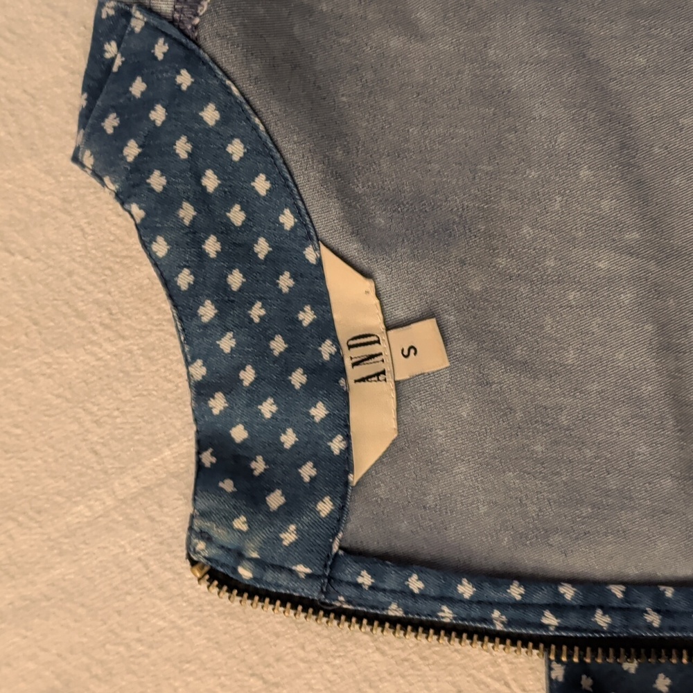Blue Cotton Dress - Picture 6 of 7
